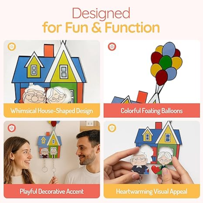 Romantic Couple Keychain Set - Perfect Gift for Him & Her